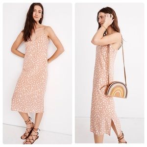 ::SOLD:: MADEWELL | Silk Cami Slip Dress in Star Shower Size 2